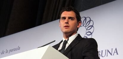 El l&iacute;der de Ciudadanos, Albert Rivera.