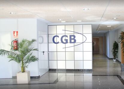 Interior de la sede de CGB Informática en Salamanca.