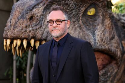 El director Colin Trevorrow, durante el estreno en Los Ángeles de 'Jurassic World: Dominion', el lunes 6 de junio.