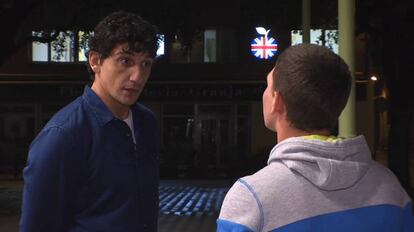 Jero García en uno de los programas de la octava temporada.