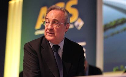 El presidente de ACS, Florentino Pérez.