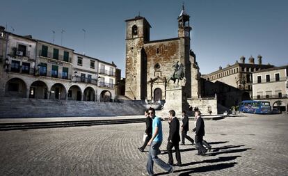 Plaza Mayor de Trujillo (Cáceres).