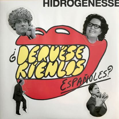 Portada del nuevo disco de Hidrogenesse '¿De qué se ríen los españoles?'