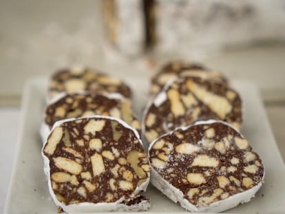 Salami de chocolate