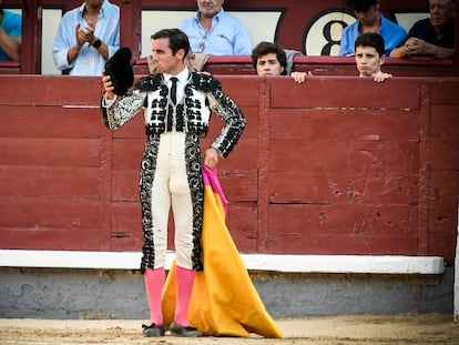 Juan Ortega, el pasado 15 de agosto en Las Ventas.