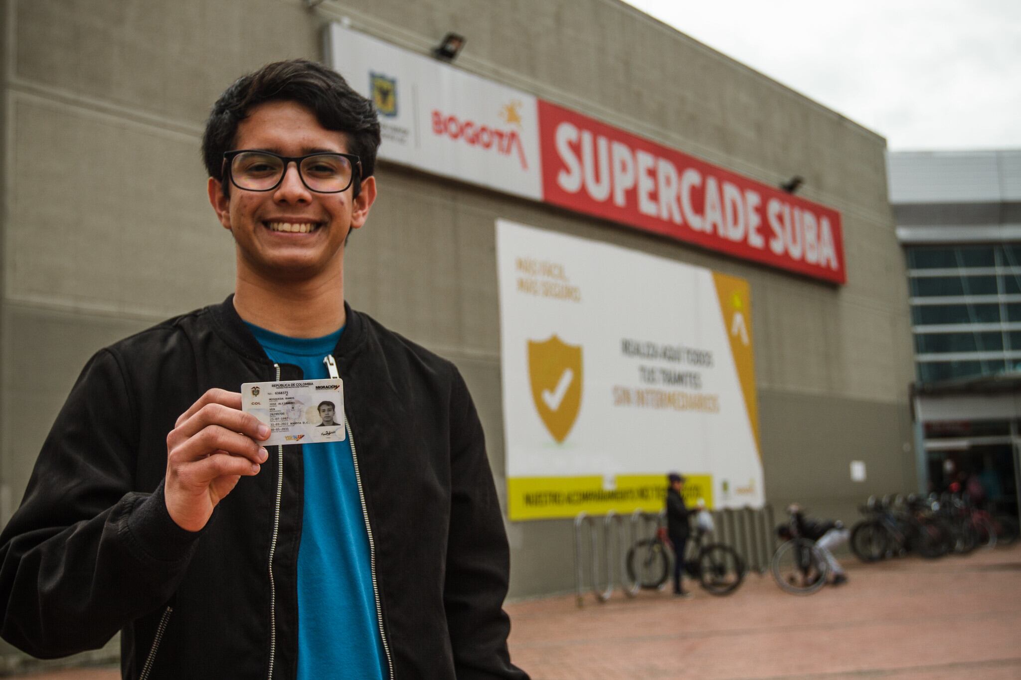 Migrante venezolano en Colombia.