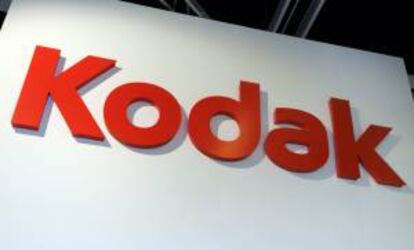 Fotografía que muestra el logo del fabricante de productos y servicios fotográficos Kodak. EFE/Archivo