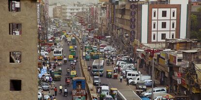 En la India se producen en torno a 150.000 muertes al año por accidentes de tráfico.