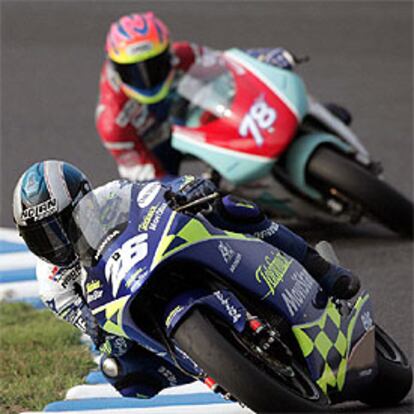 Pedrosa, durante los entrenamientos del Gran Premio de Japón.