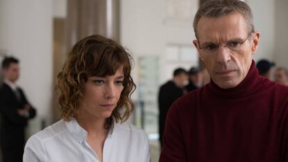 Célline Sallette y Lambert Wilson, en 'Corporate'.