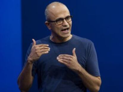 Satya Nadella, consejero delegado de Microsoft.