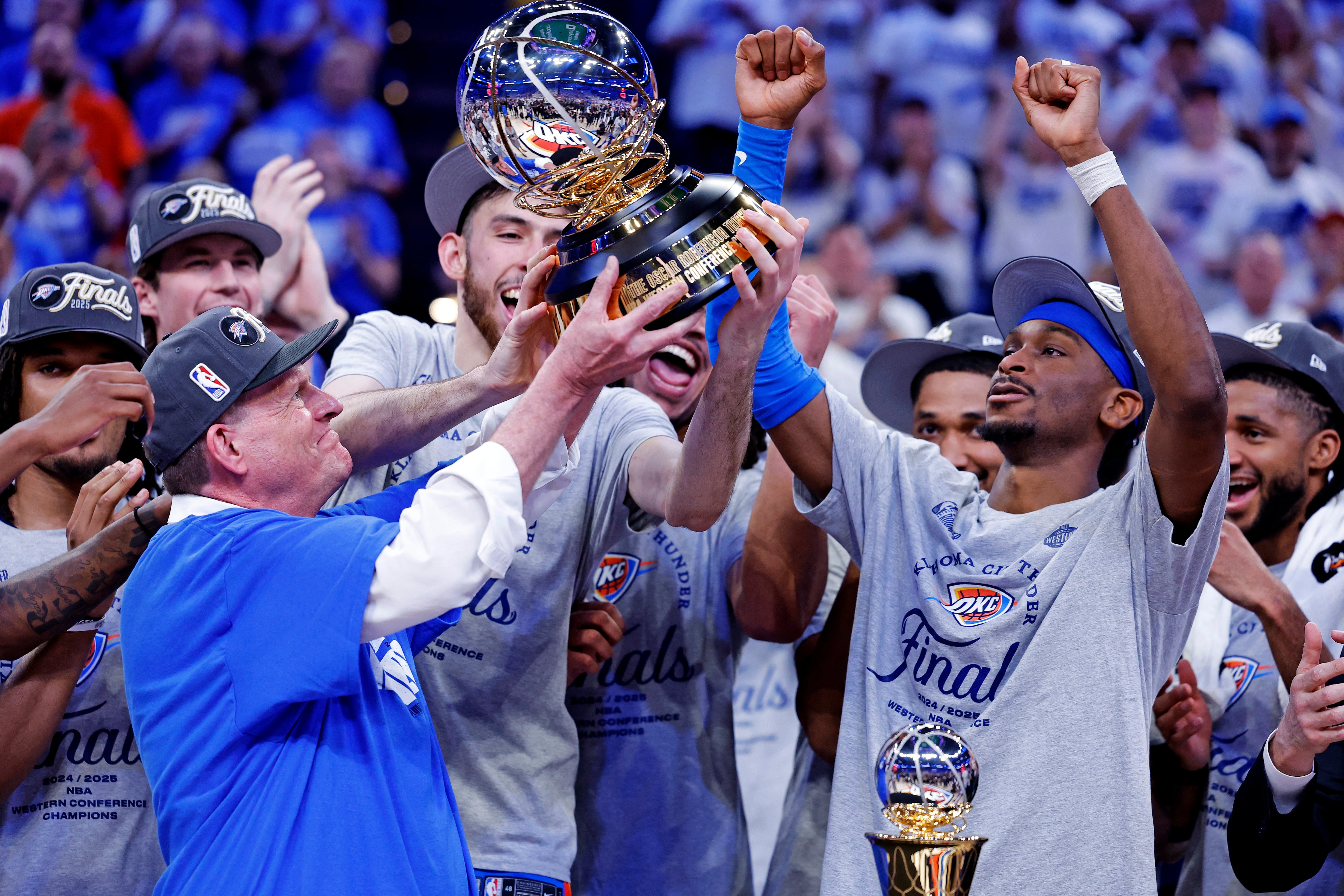 Oklahoma City despacha a los Timberwolves y jugará su primera final en 13 años