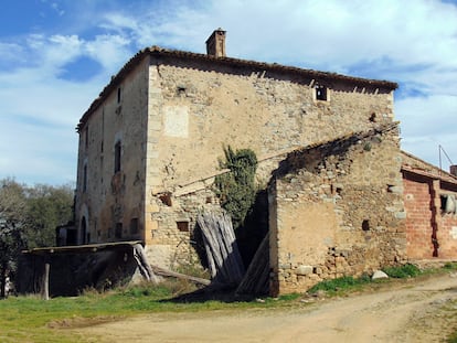 La torre gerundense de Bescanó, en el castillo de Can Noguera en La Garriga (Barcelona).
