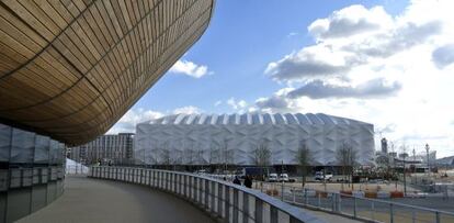 El estadio de baloncesto y balonmano de los Juegos Ol&iacute;mpicos de Londres.