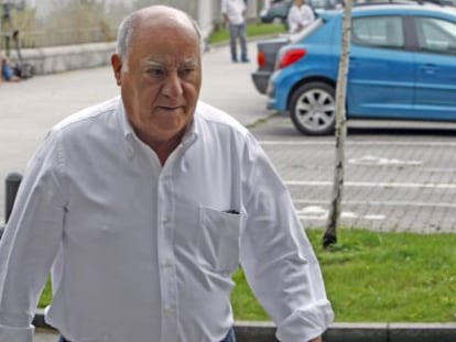 Amancio Ortega, propietario del grupo Inditex. 