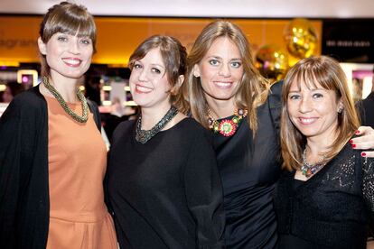 Alba García, Ana Belén Cruz, Laura Capó y Susana Hernández del equipo de Publicidad de S Moda.