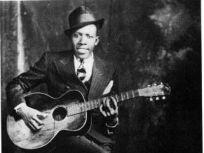 El &#039;bluesman&#039; Robert Johnson. 