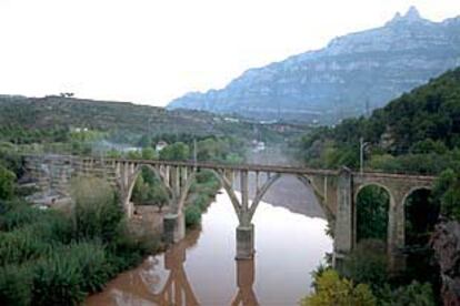 Puente de La Bauma, en Monistrol.