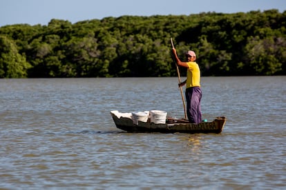 Pescador en Yucatán, México