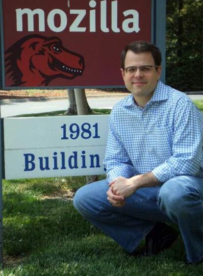 John Lilly, en la sede de la Fundación Mozilla.