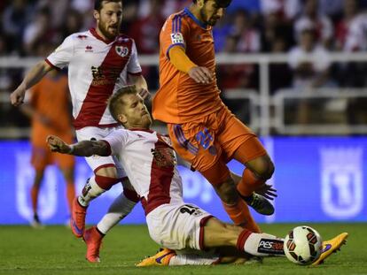 André Gomes, durante un partido ante el Rayo