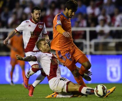 André Gomes, durante un partido ante el Rayo