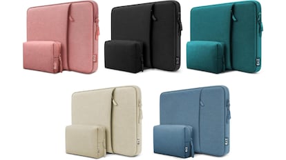 Estas fundas de portátil son cómodas, bonitas y funcionales.