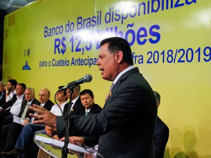 Marconi Perillo em janeiro, durante cerimônia em Rio Verde (GO). 
