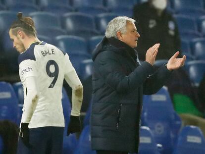 Mourinho sustituye a Bale contra el Brighton.