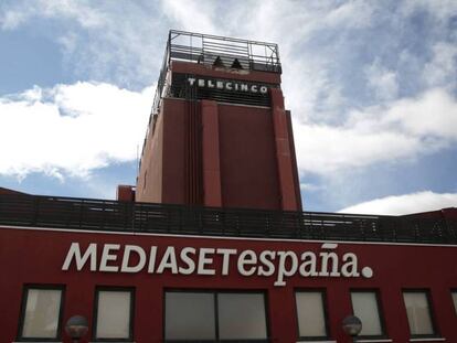 Sede de Mediaset España, en Madrid.