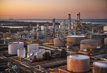 Refinería La Rábida de Cepsa en Palos de la Frontera (Huelva).