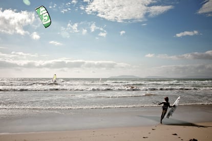 La playa de Carnota.