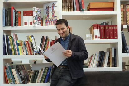 El Consejero de Educación, Vicent Marzà, durante la entrevista.