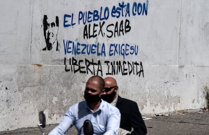 Escrito a favor de la liberación de Alex Saab, en Caracas.