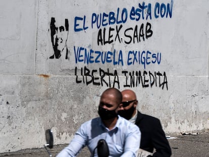Escrito a favor de la liberación de Alex Saab, en Caracas.
