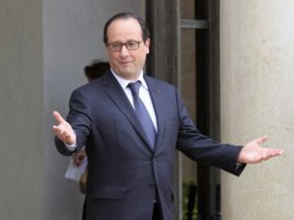 El presidente franc&eacute;s Fran&ccedil;ois Hollande, en julio.