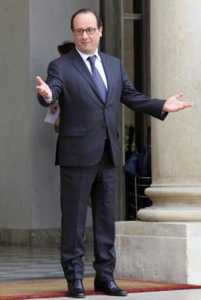 El presidente franc&eacute;s Fran&ccedil;ois Hollande, en julio.