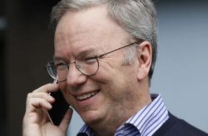 Eric Schmidt, consejero delegado de Google.