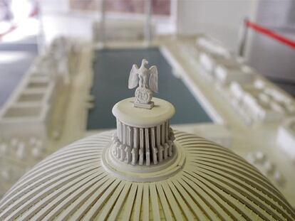 La maqueta del Gran Pabellón fue creada para la película 'El hundimiento' (2005)