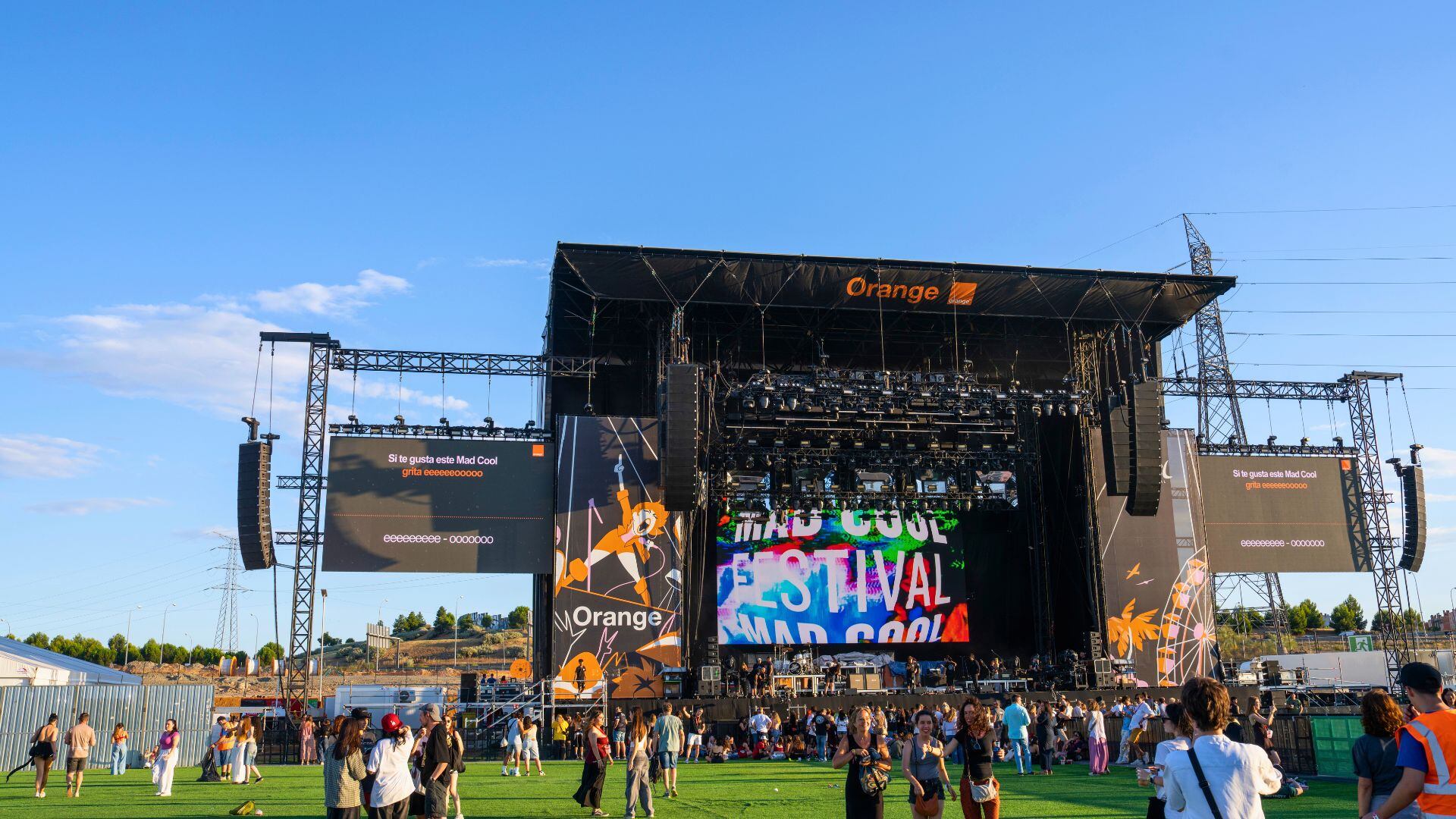 Orange lanza la primera tarifa en España para garantizar la cobertura en eventos multitudinarios 