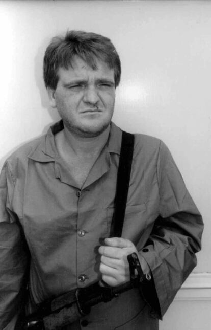 Hector 'El Guero' Palman en una imagen después de su detención en junio de 1997.