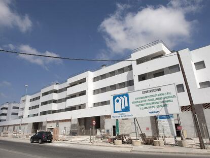 Una promoción de viviendas protegidas en la zona de Soliva, en Málaga.