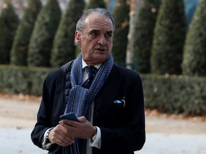 El exbanquero Mario Conde, en Madrid en enero de 2017.