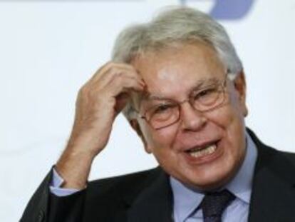 Felipe Gonz&aacute;lez, expresidente del Gobierno.