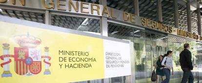 Sede de la Dirección General de Seguros y Fondos de Pensiones (DGSFP).