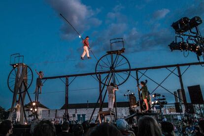 Espectáculo Sodade, de Cirque Rouages.