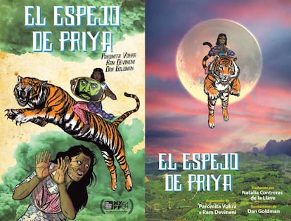 Comic El Espejo de Priya traducido al español.