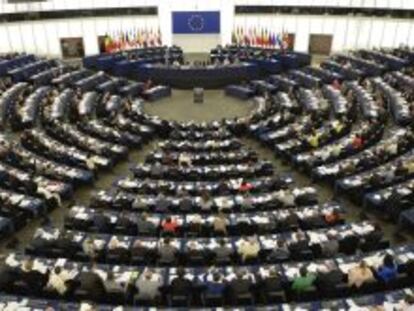 Pleno del Parlamento Europeo. 