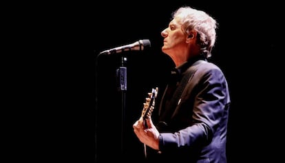 Michael Bolton, durante su actuación en Barcelona.