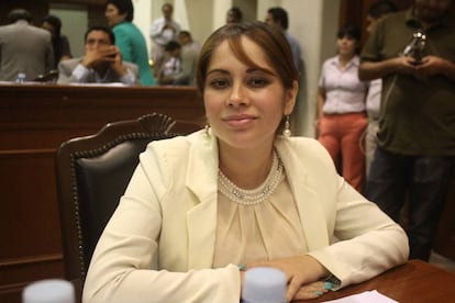 La diputada Lucero Guadalupe Sánchez López, supuesta amante de El Chapo.